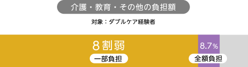 介護・教育・その他の負担額